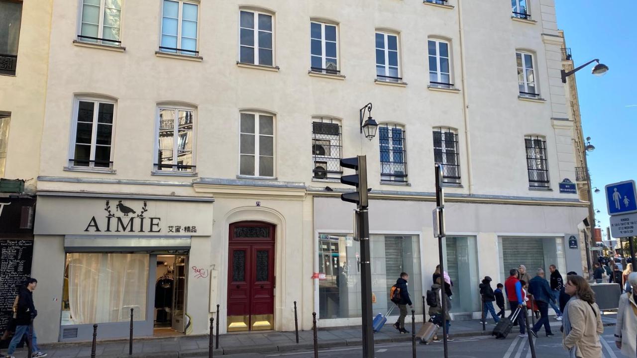 Ferienwohnung Marais Joli Deux Pieces Paris Exterior foto